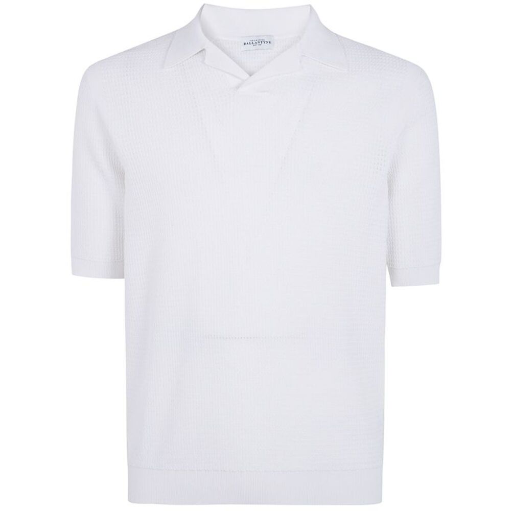 Ballantyne Men "Riso" Stitch Polo Shirt